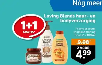 Trekpleister Loving Blends haar- en bodyverzorging aanbieding