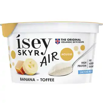 Albert Heijn Isey skyr air banana toffee aanbieding