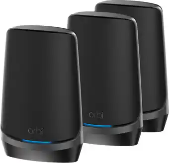 Coolblue Netgear orbi rbke963 mesh wifi 6e zwart (4-pack) aanbieding