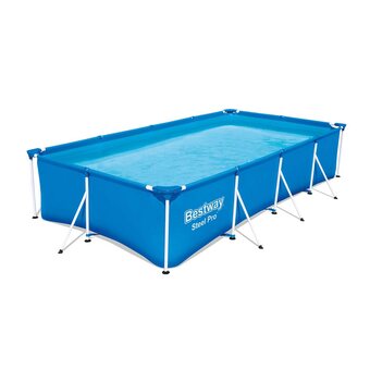 fonQ Bestway steel pro frame zwembad 400 x 211 x 81 cm aanbieding