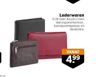 Trekpleister Lederwaren aanbieding