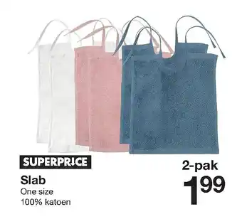 Zeeman Slab aanbieding