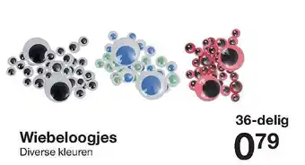Zeeman Wiebeloogjes aanbieding