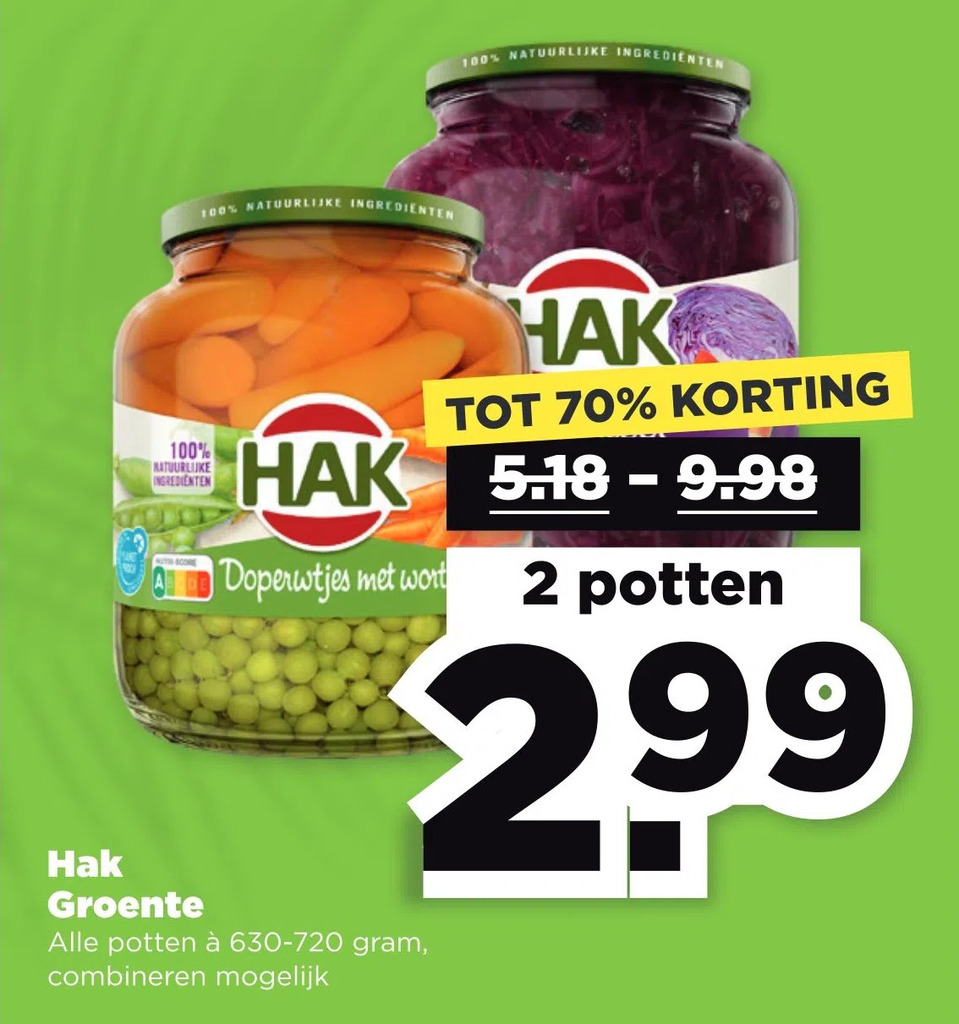 groente van hak