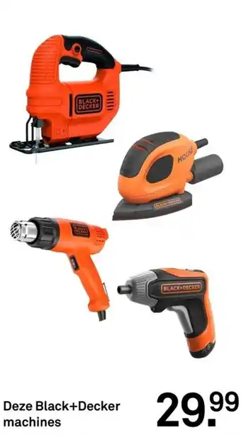 Karwei Deze Black+Decker machines aanbieding