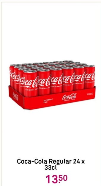 Karwei Coca-Cola Regular 24 x 33cl aanbieding