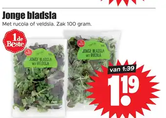 Dirk Jonge bladsla aanbieding