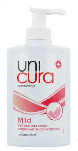 De Online Drogist Unicura handzeep mild 250ml aanbieding