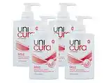 De Online Drogist Unicura handzeep mild - multiverpakking 4x250ml aanbieding