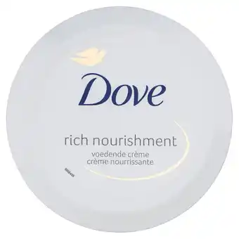 De Online Drogist Dove voedende crème 150ml aanbieding