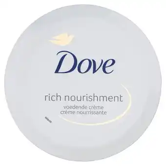De Online Drogist Dove voedende crème 150ml aanbieding