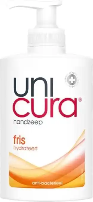 De Online Drogist Unicura fris handzeep 250ml aanbieding
