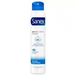 De Online Drogist Sanex dermo extra control 48h deodorant spray 200ml aanbieding