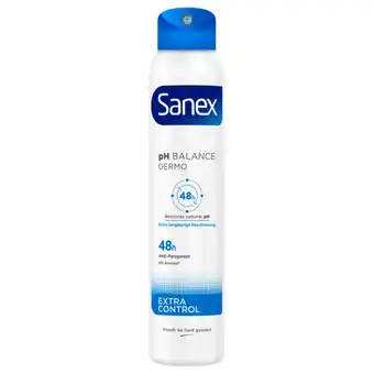 De Online Drogist Sanex dermo extra control 48h deodorant spray 200ml aanbieding