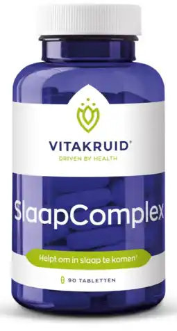 De Online Drogist Vitakruid slaapcomplex tabletten 90tb aanbieding