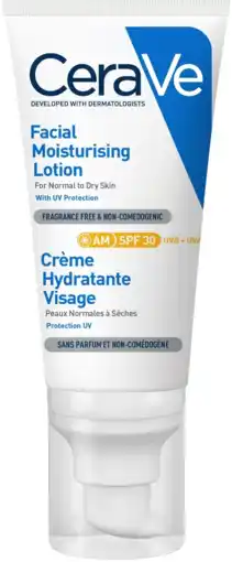 De Online Drogist Cerave hydraterende gezichtscrème spf 30 52ml aanbieding