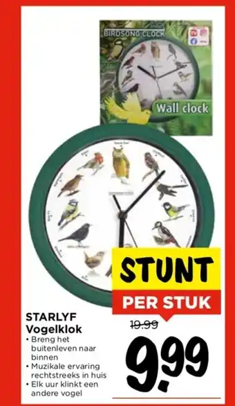 Vomar Voordeelmarkt STARLYF Vogelklok aanbieding