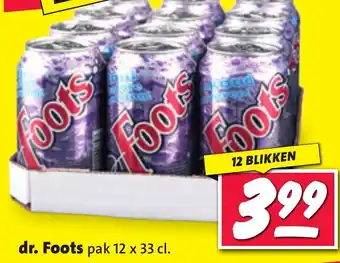 Nettorama dr. Foots pak 12 x 33 cl. aanbieding