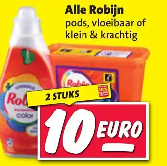 Nettorama Alle Robijn pods, vloeibaar of klein & krachtig aanbieding