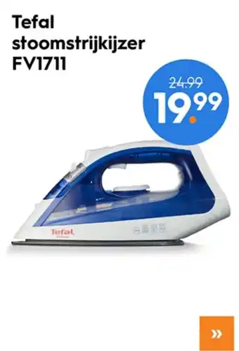 Blokker Tefal stoomstrijkijzer FV1711 aanbieding