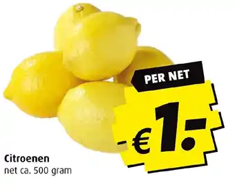 Boni Citroenen net ca. 500 gram aanbieding