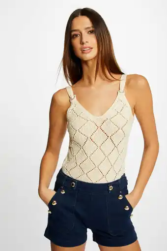 Wehkamp Morgan top ecru aanbieding