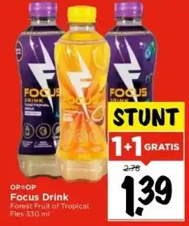 Vomar Voordeelmarkt Op=op focus drink aanbieding