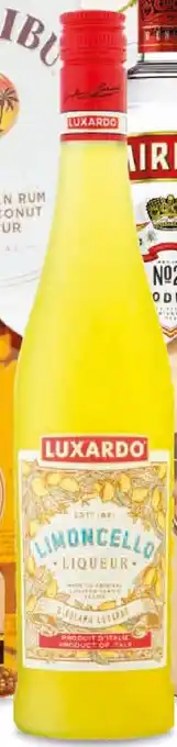 Boni Luxardo sambuca of limoncello fles 700 ml aanbieding