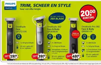 Kruidvat Trim, scheer en style aanbieding