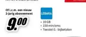 MediaMarkt LEBARA aanbieding