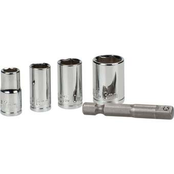 Conrad Kwb 105110 dopsleutelinzetstuk 7 mm, 8 mm, 10 mm, 13 mm 5-delig 1/4 (6.3 mm) aanbieding