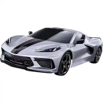 Conrad Traxxas 1:10 rc auto sportwagen corvette stingray 4tec 3.0 zilver brushed aanbieding