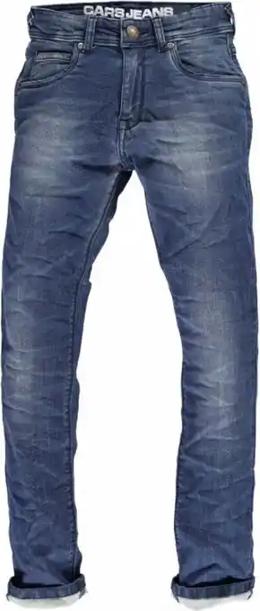 Bol.com Cars jeans jongens jog jeans prinze slim fit - stone used - maat 140 aanbieding