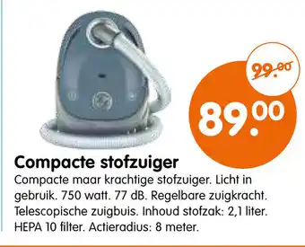 Plentyparts Compacte stofzuiger aanbieding