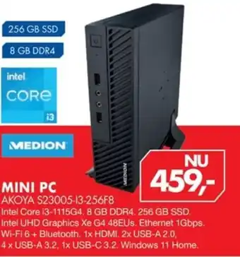 Vobis MEDION MINI PC AKOYA S23005-13-256F8 aanbieding