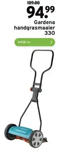 GAMMA Gardena handgrasmaaier aanbieding