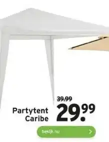 GAMMA Partytent caribe aanbieding