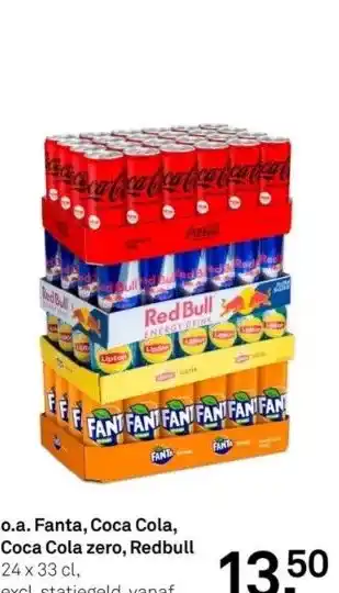 Karwei O.a. fanta, coca cola, coca cola zero, redbull aanbieding