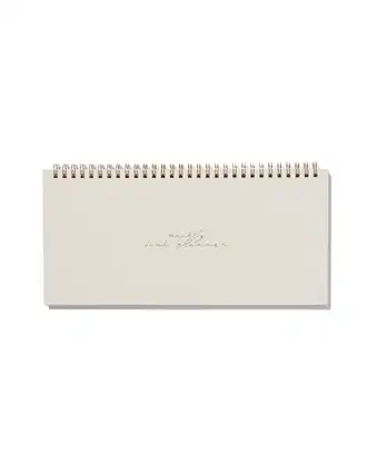 HEMA Hema weekplanner met spiraal 13x27 zigzag aanbieding