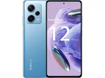 MediaMarkt Xiaomi redmi note 12 pro+ 5g - 256 gb blauw aanbieding