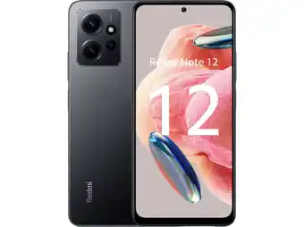 MediaMarkt Xiaomi redmi note 12 - 128 gb grijs aanbieding