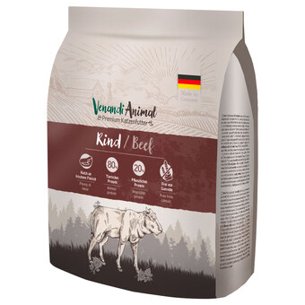 Zooplus 300g venandi animal rundvlees kattenvoer droog aanbieding