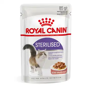 Zooplus 24x85g sterilised in saus royal canin kattenvoer aanbieding