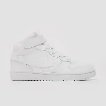 Perry Sport Nike court borough mid 2 sneakers wit kinderen aanbieding