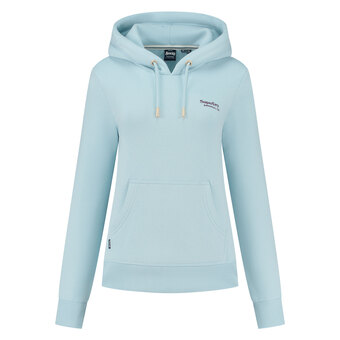 Plutosport Superdry essential logo hoodie dames aanbieding