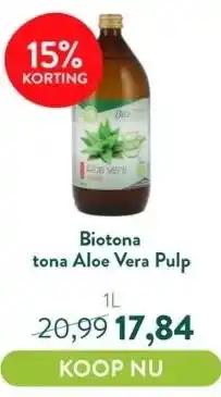 Holland & Barrett Tona aloe vera pulp aanbieding