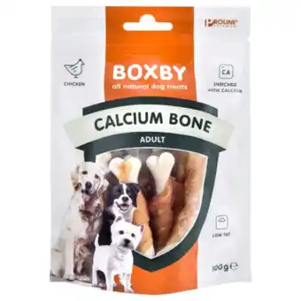 Zooplus 100g calcium bone boxby hondensnacks aanbieding