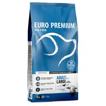 Zooplus Euro premium large adult lam & rijst - 12 kg aanbieding