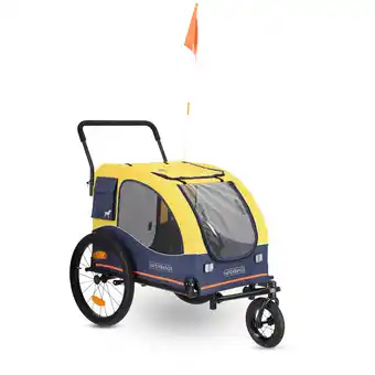 Zooplus L155 x b74 x h103cm / tot 45kg hafenbande fietskar cabby l incl. twee koppelingen aanbieding