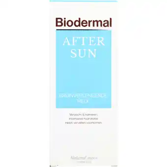 Albert Heijn Biodermal after sun bruinverlengende melk aanbieding